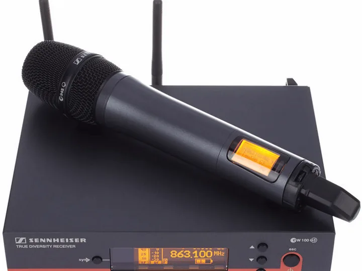 Sennheiser Funkmikrofon mit Empfänger