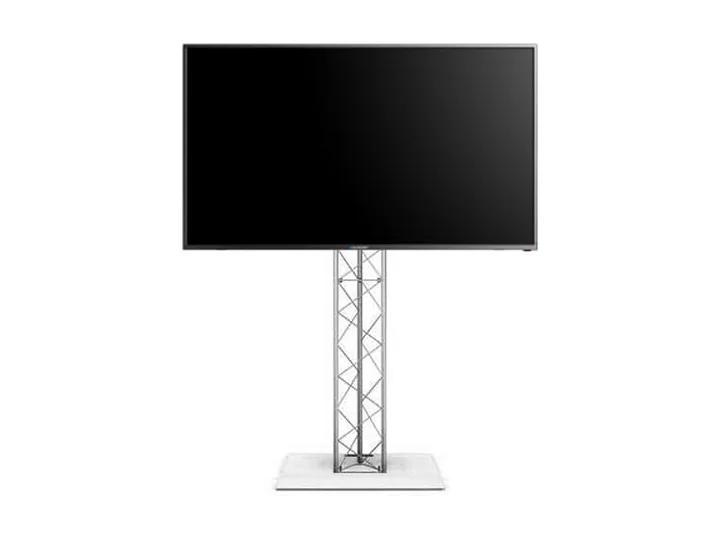 65 Zoll Media-Screen auf Ständer