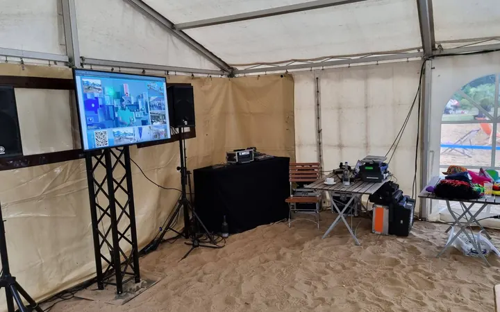 Screen TV mieten für Veranstaltungen