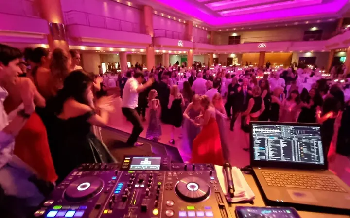 Abschlussball Elysee Hotel Veranstaltungstechnik Hamburg